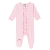 Blank Infant Ruffle Zipper Sleeper